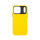 Etui do telefonów YAXO Leather Gear Slim Case MagSafe iPhone 17 Pro Max Yellow